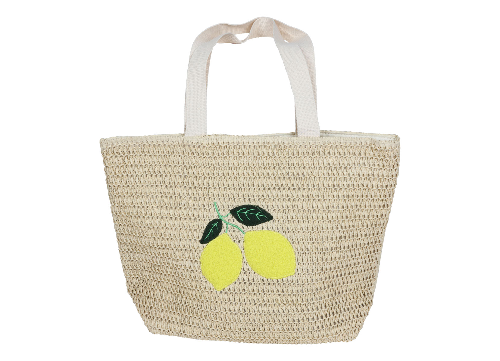 Shopper mit Zitronenmotiv