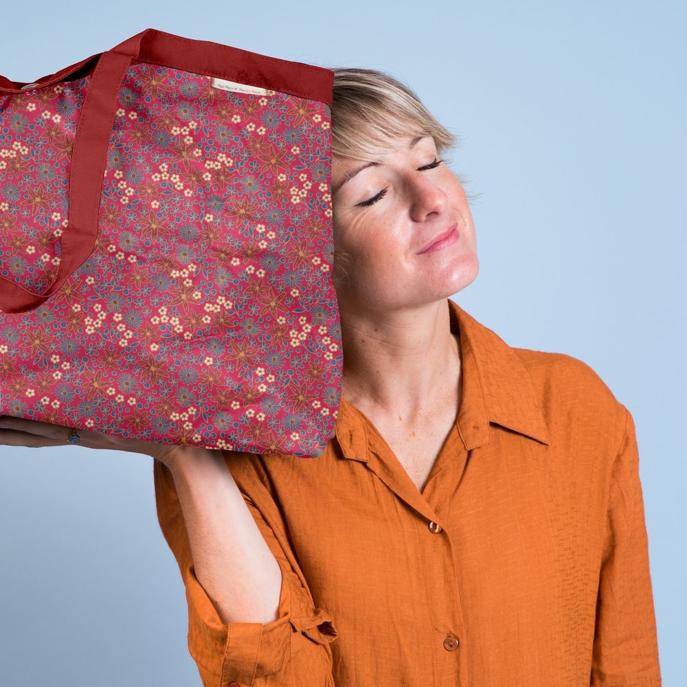 Sac Cabas Moyen Badiane Framboise