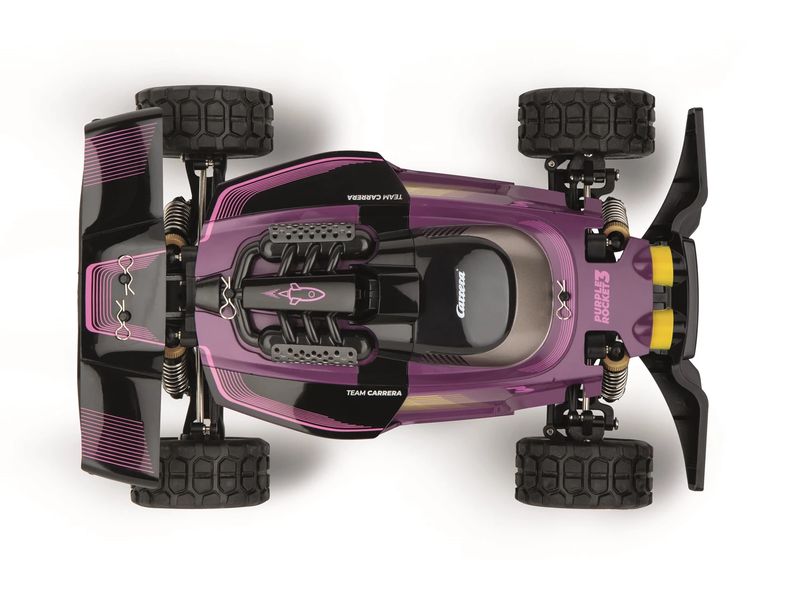 Carrera RC Purple Rocket PX Profi 2.4 GHz Digital Proportio Eleganter Buggy aus der Carrera RC Profi-Reihe
