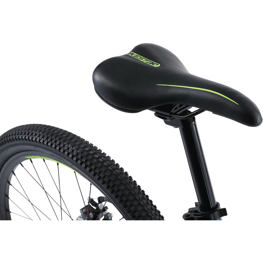 Bikestar Kinderrad 24 Zoll Alu MTB blau, grün