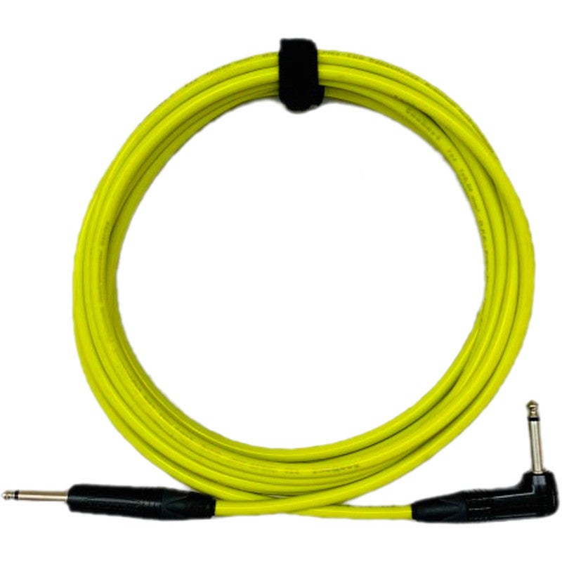 Tasker T33 Yellow 6m 6.3mm TS jack gitaarkabel