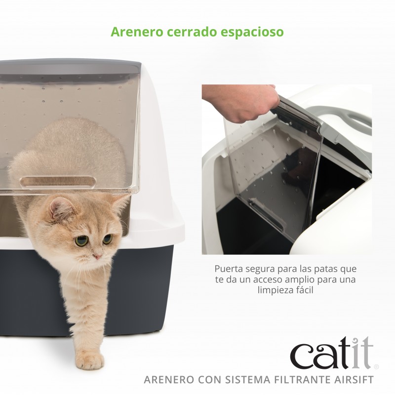 Caixa de areia fechada Catit com Airsift