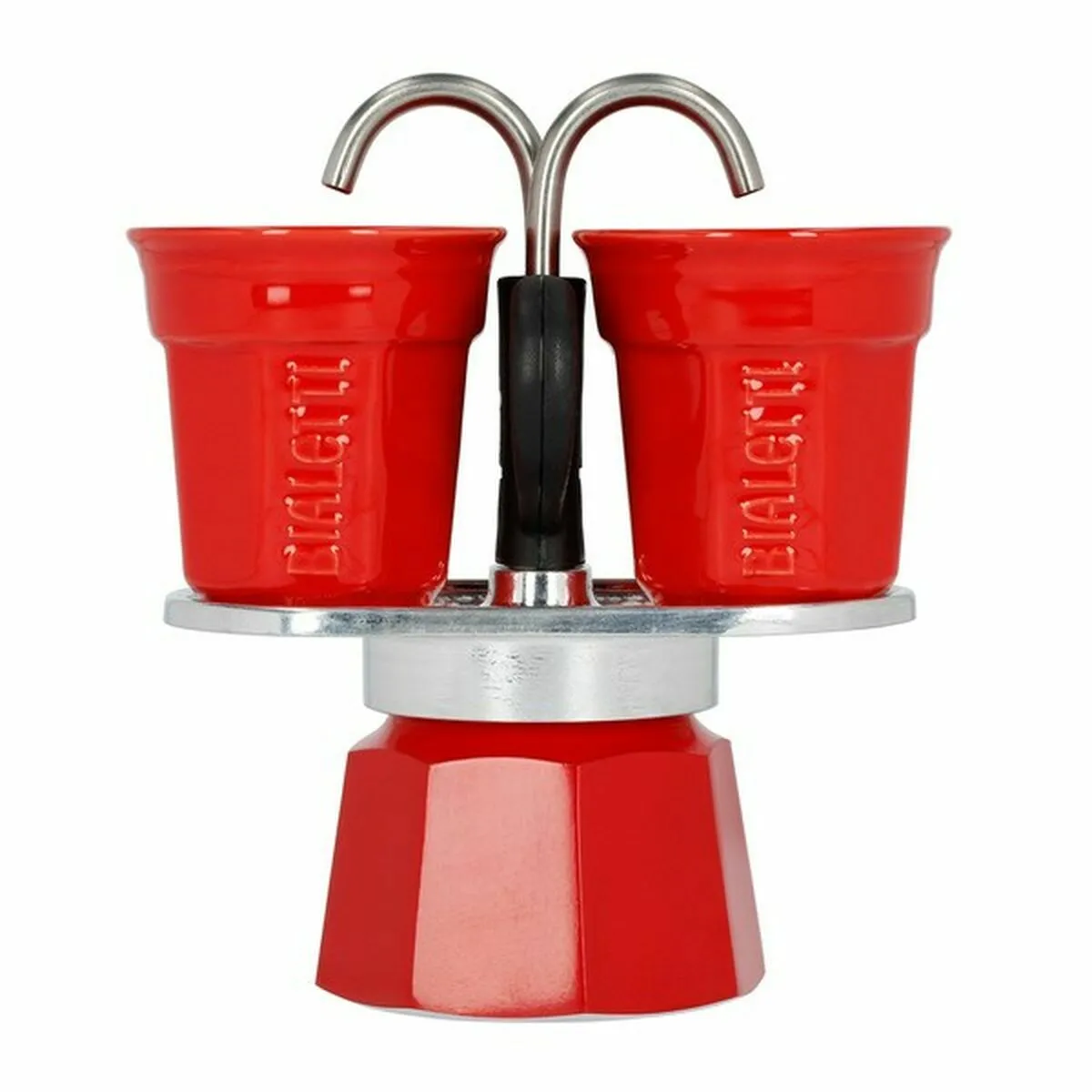 Bialetti 2 Tasses Rouge