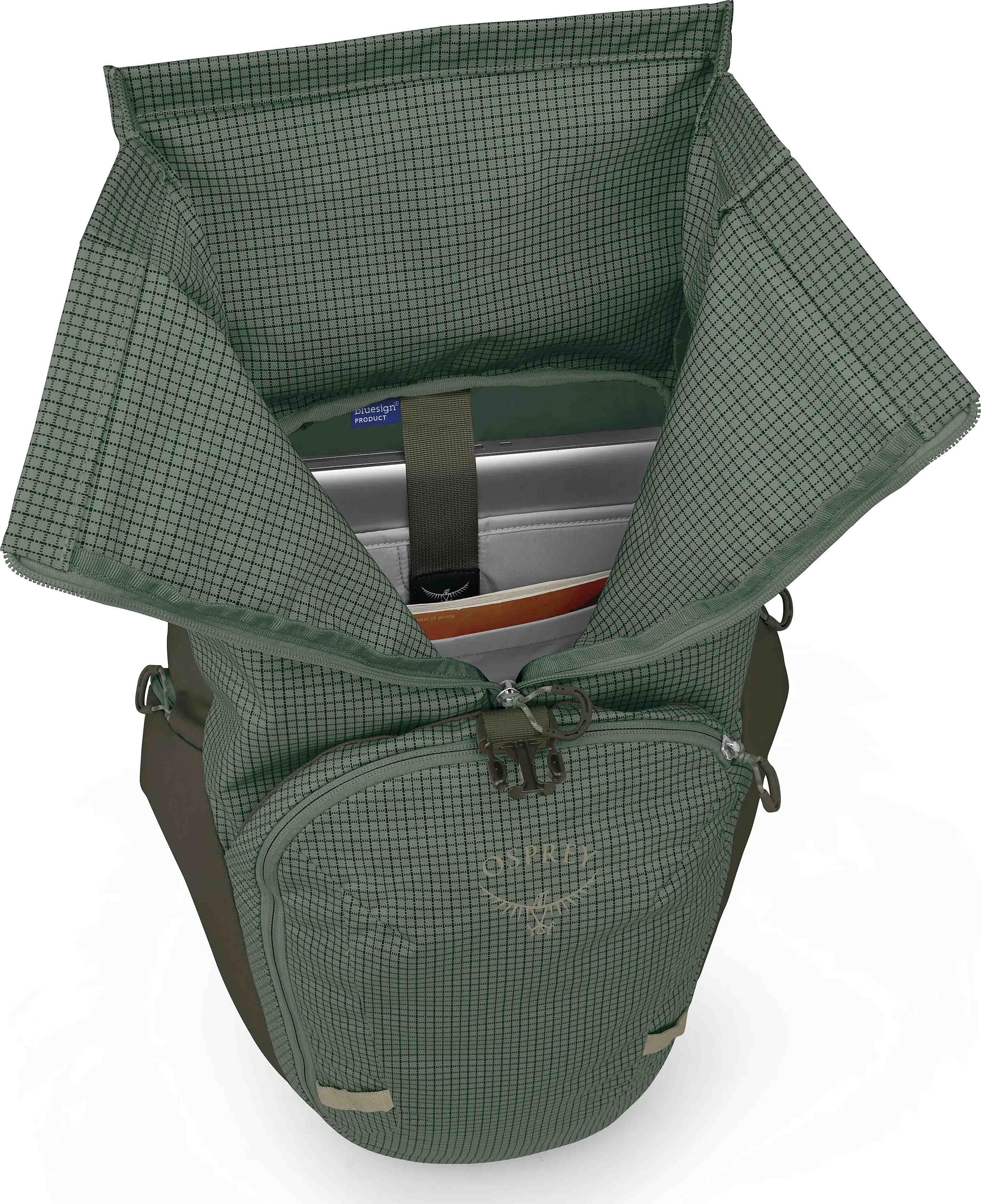 Transporter Roll Top Pack Pine Leaf/Earl Grey