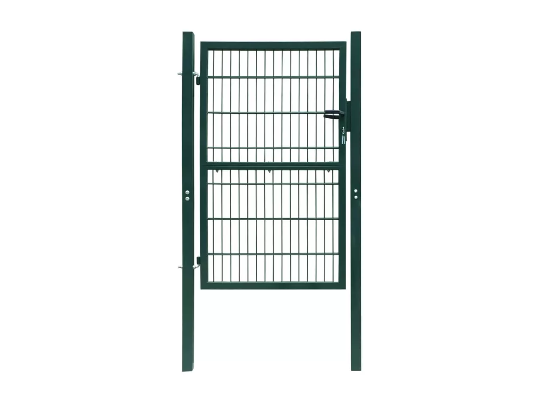 Portillon 2D (simple) Vert 106x190 cm