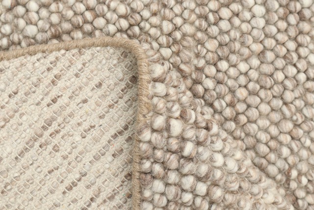LeGer Home by Lena Gercke Teppich »Ainhoa, handgewebt, Wolle« rund 12 mm Höhe Teppich, Wohnzimmer, Schlafzimmer, Esszimmer