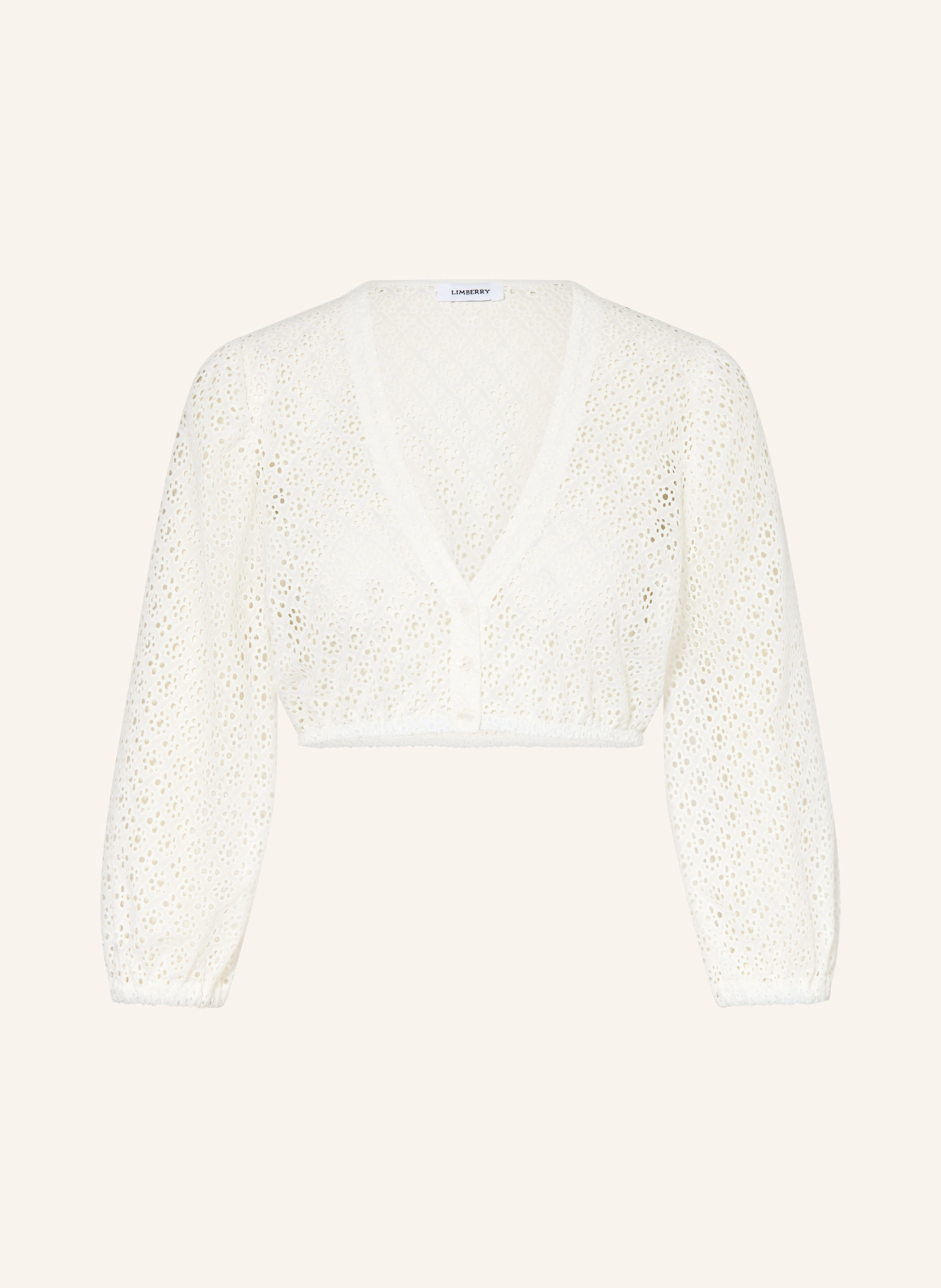 LIMBERRY Dirndlbluse mit Lochstickereien