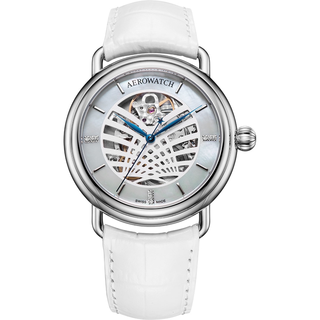 Aerowatch 1942 Lady Elegance Automatic Open Heart