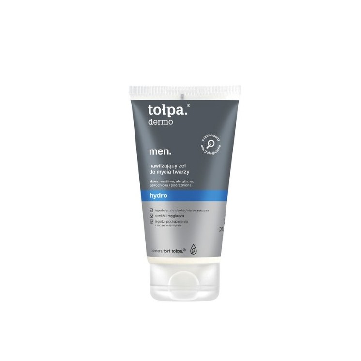 Tołpa Dermo Men Hydro Feuchtigkeitsspendendes Gesichtswaschgel 150 ml