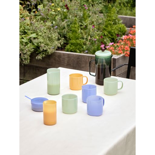 HAY Borosilicate 2-pak Krus, Jade Lys Blå
