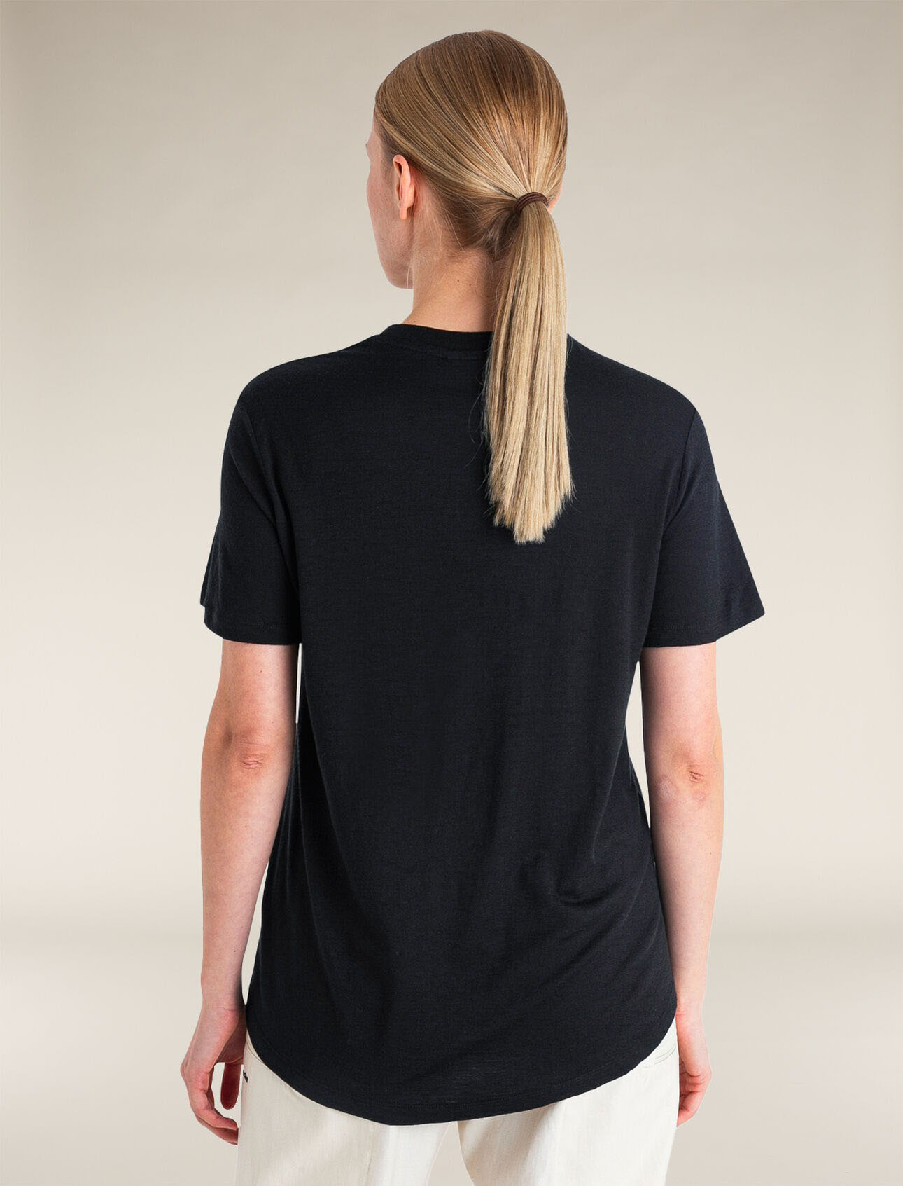 Merino 150 Tech Lite SS Dame Black