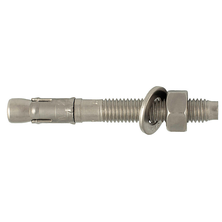 Goujon inox 12 x 100 mm, lot de 8