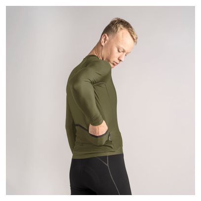 Maillot manches longues GripGrab PACR Vert Homme