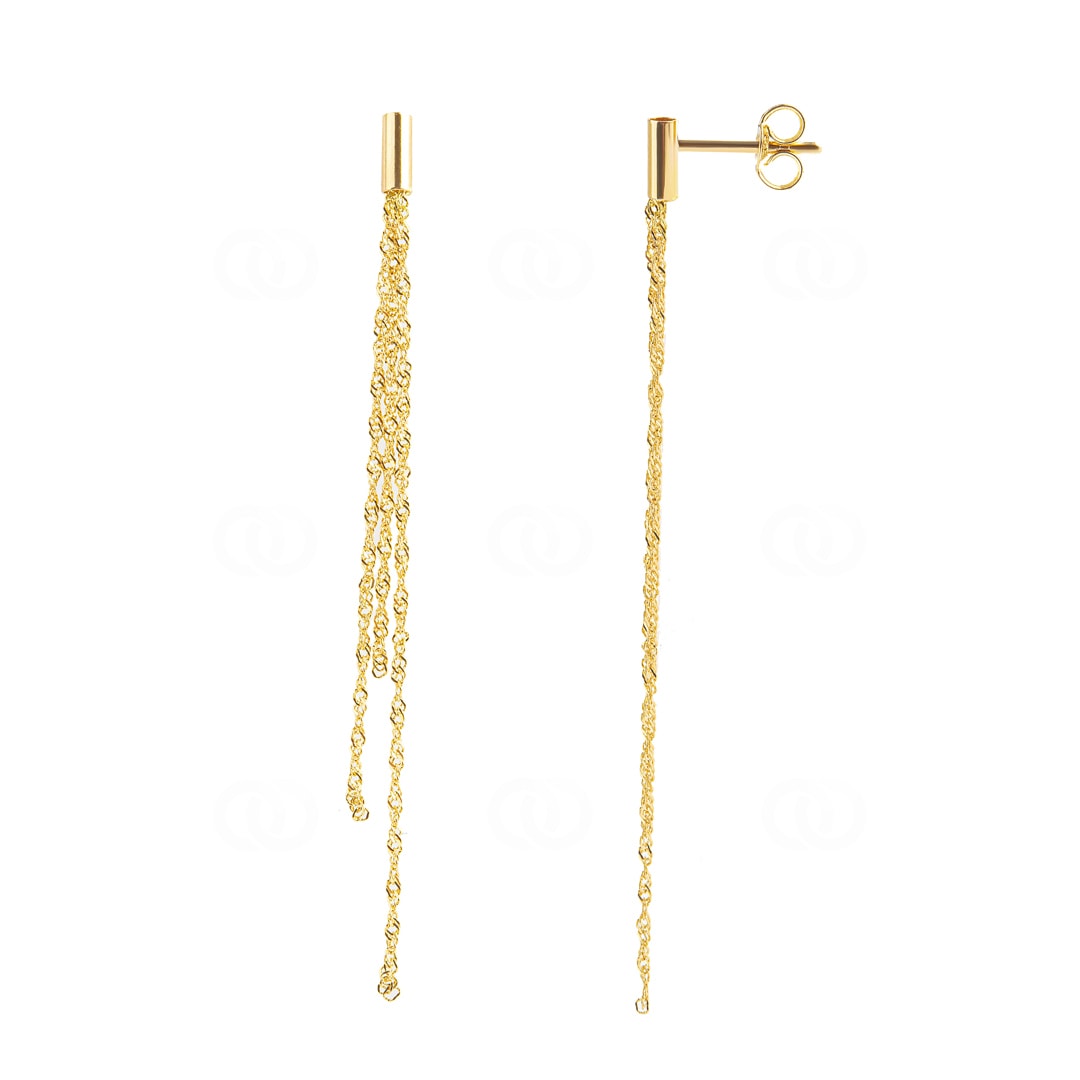 Ohrhänger 750/18 K Gelbgold