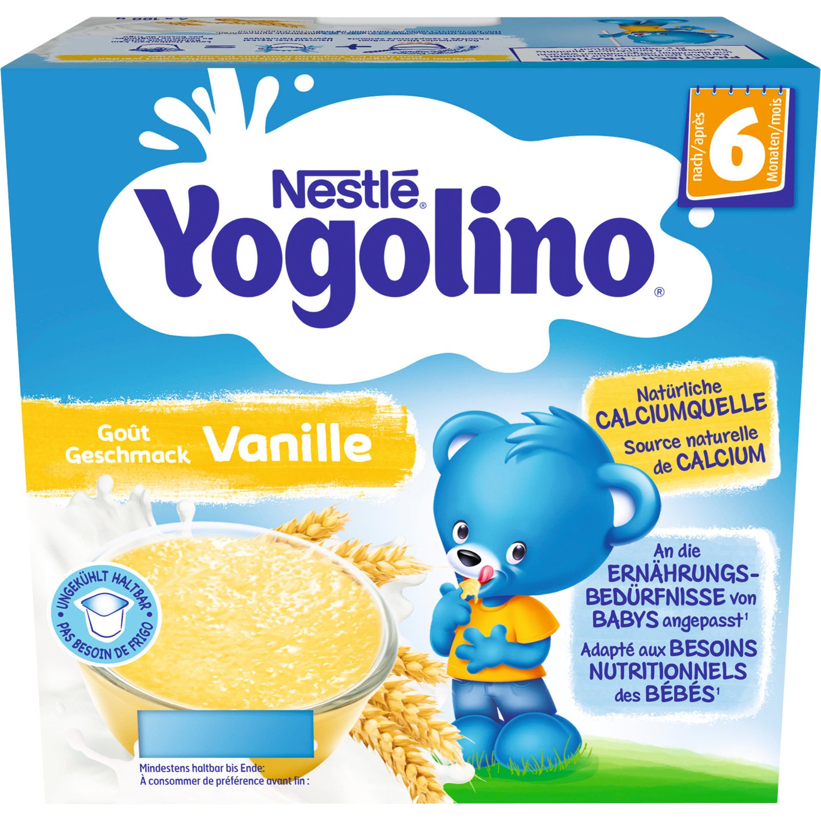 Nestlé Yogolino Vanille 4x100g