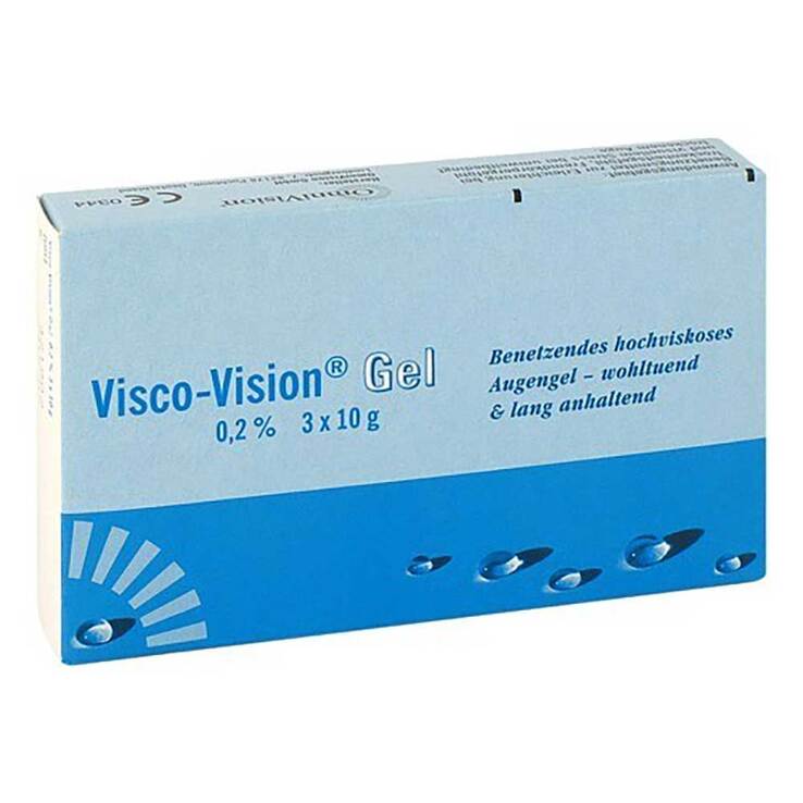 Visco Vision Gel, 3X10 g