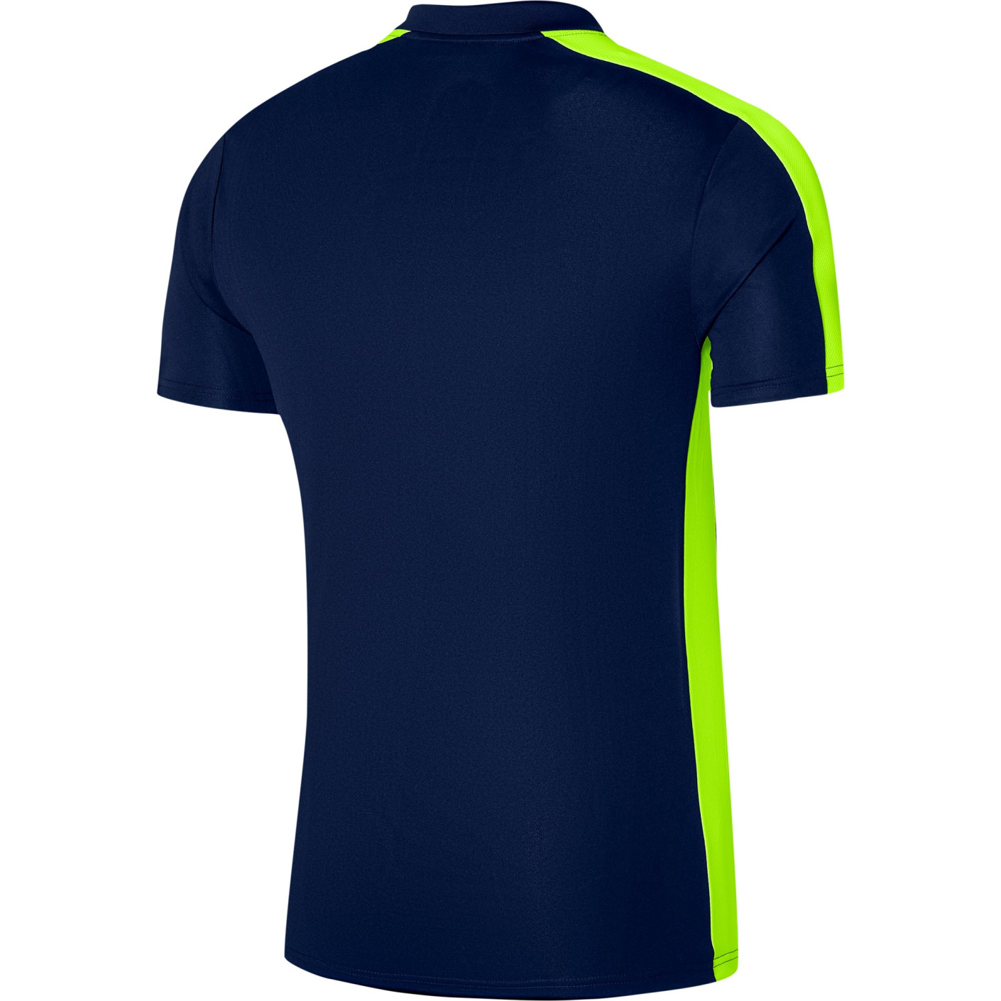Nike Dri-FIT Academy 23 Polo Donkerblauw Geel Wit