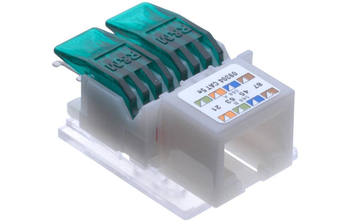 Anschlussmodul R&M freenet Cat. 5e, 1x RJ45 ungeschirmtR&M freenet-Modul