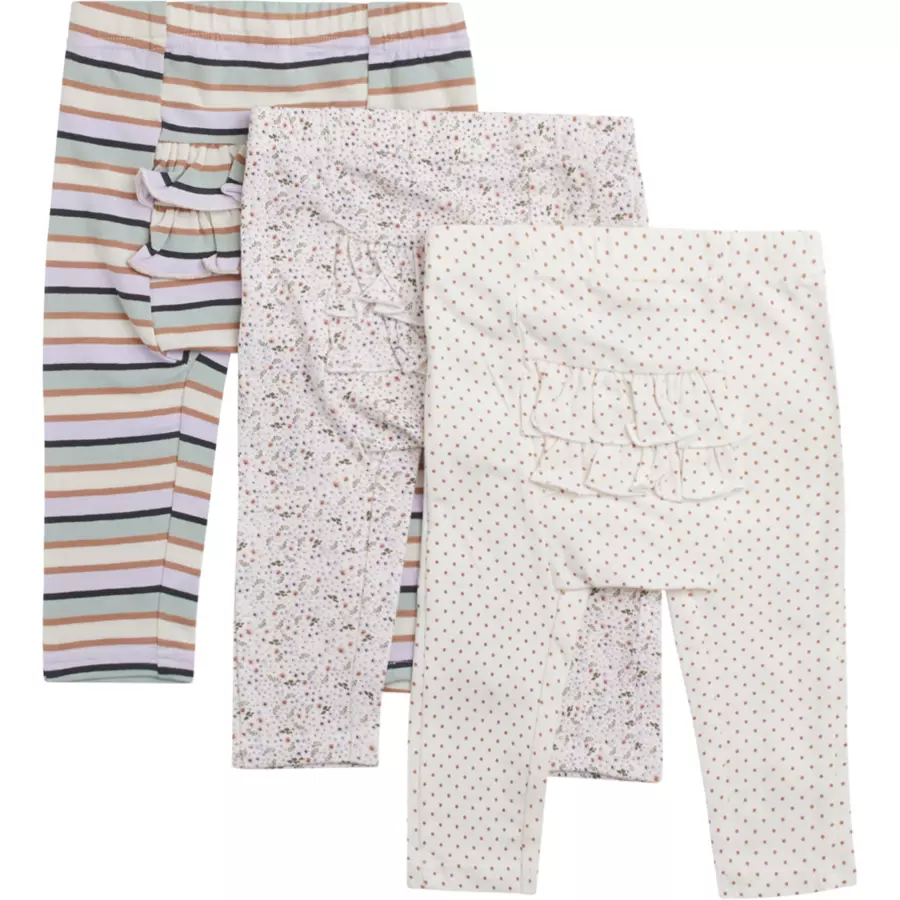 Hust & Claire Leggings Liva White sand 3er Pack