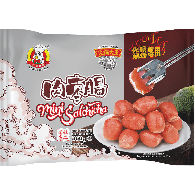 Meng Fu Mini Worstjes 360g