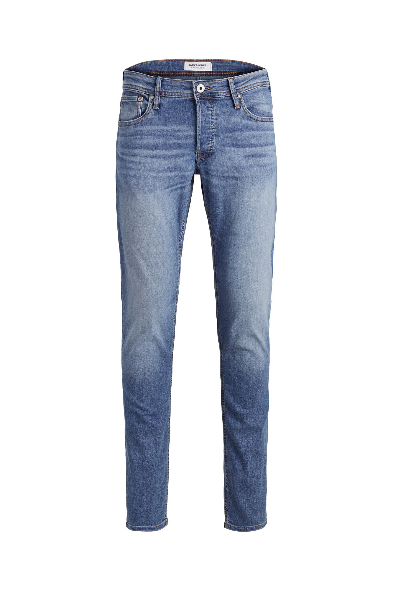 Calça jeans skinny - azul médio