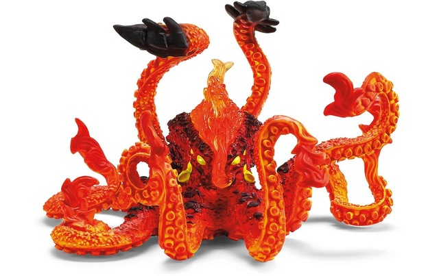 Schleich® Spielfigur »Eiskäfer vs. Feuerkrake«