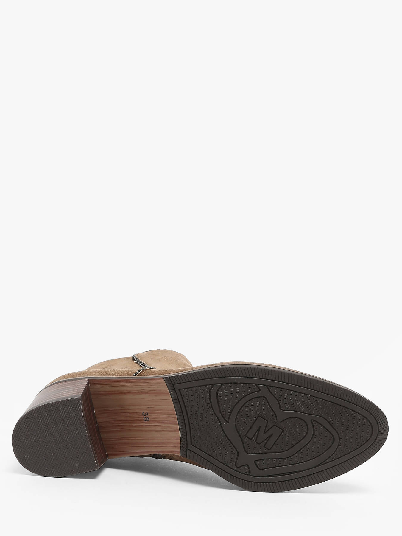 Bottines  talon Tiglon en cuir MAM'ZELLE
