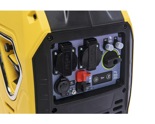 Elektrische generator omvormer 92001i benzine 2200W 2x 230V - De machtige atoom!