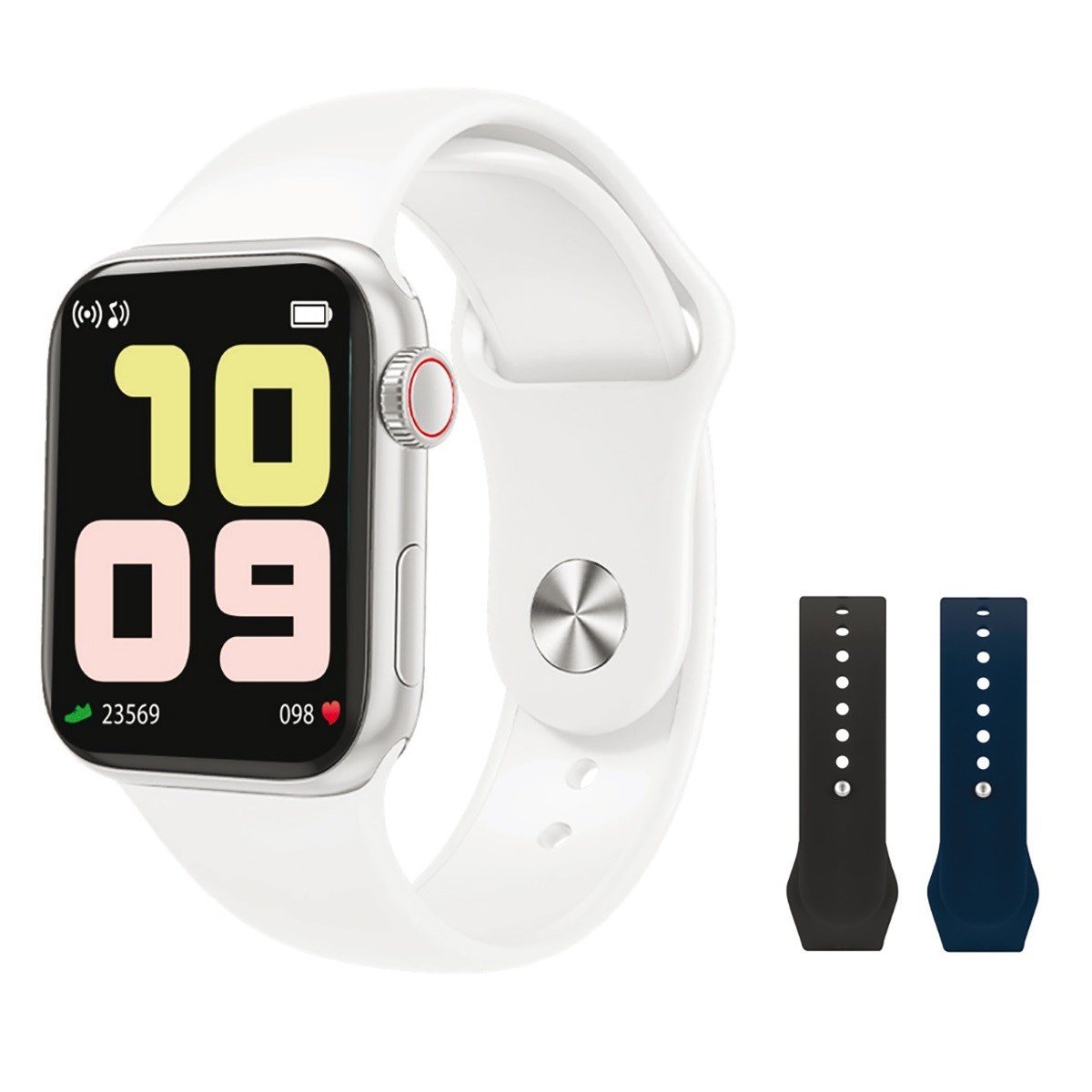 Montre connectée homme Lee Cooper - 3 Bracelets silicone - Appel bluetooth - Notifications - Podomètre - Suivie des calories