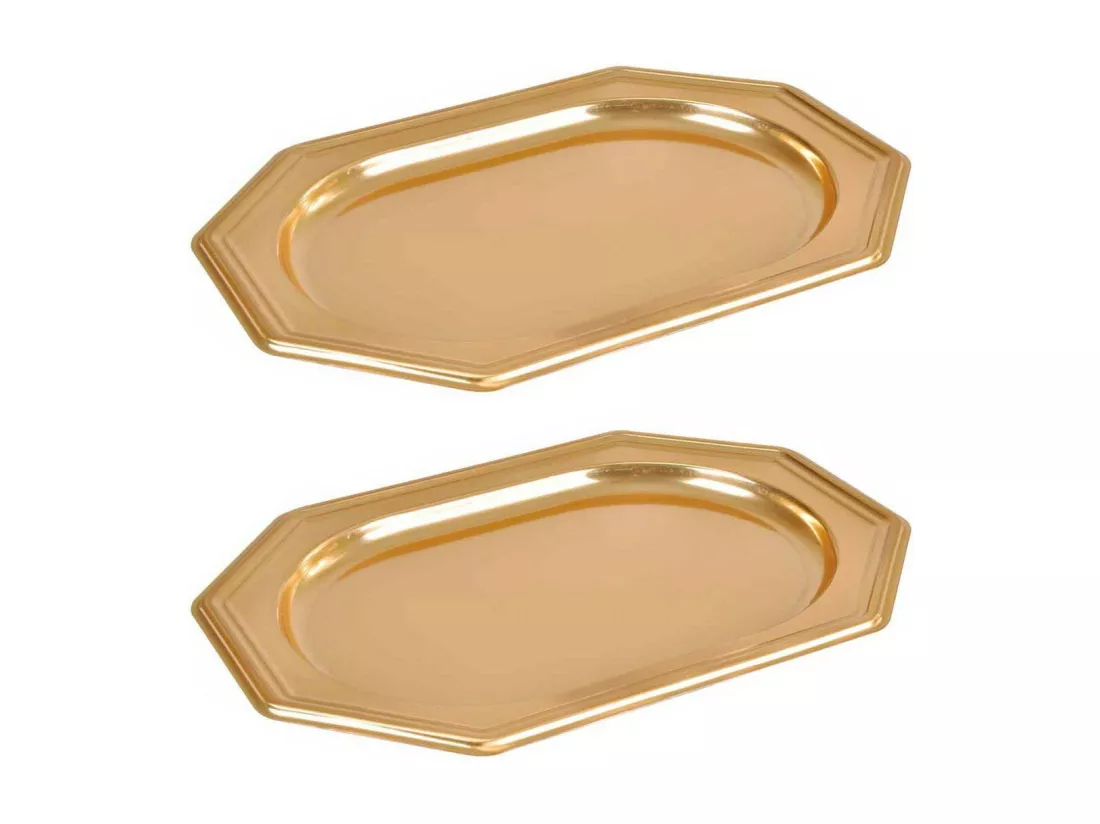 Lot de 2 Plateaux Déco 