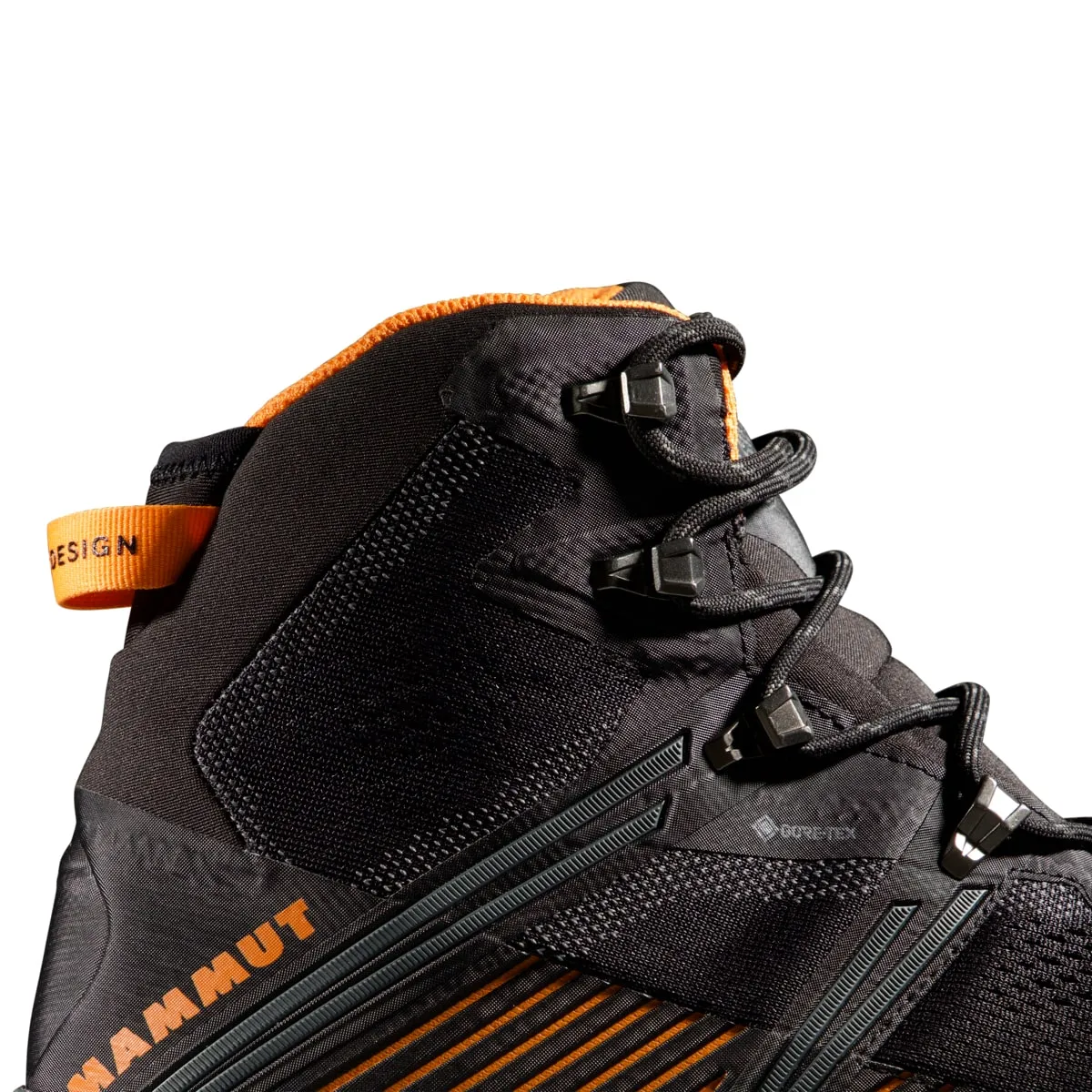 Mammut Ducan Ii High Gtx Men Black-Dark Tangerine