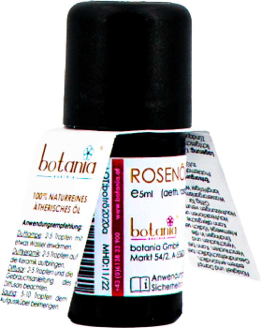 botania  Rosenöl Premium, 5 ml