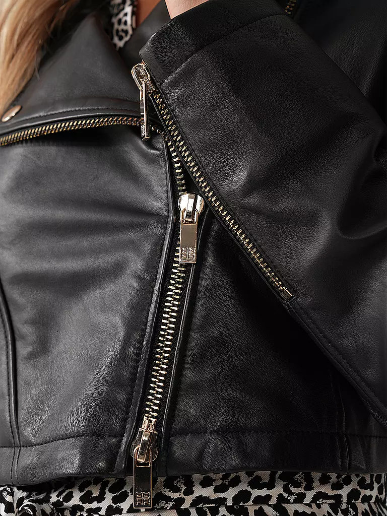 RIANI Lederjacke schwarz