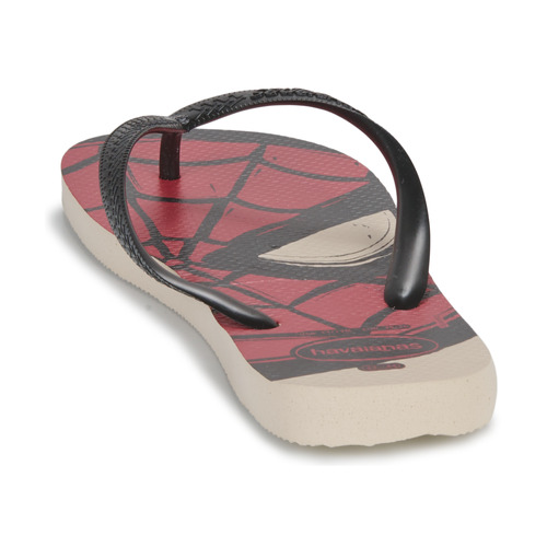 Havaianas - TOP MARVEL LOGOMANIA - Noir / Rouge