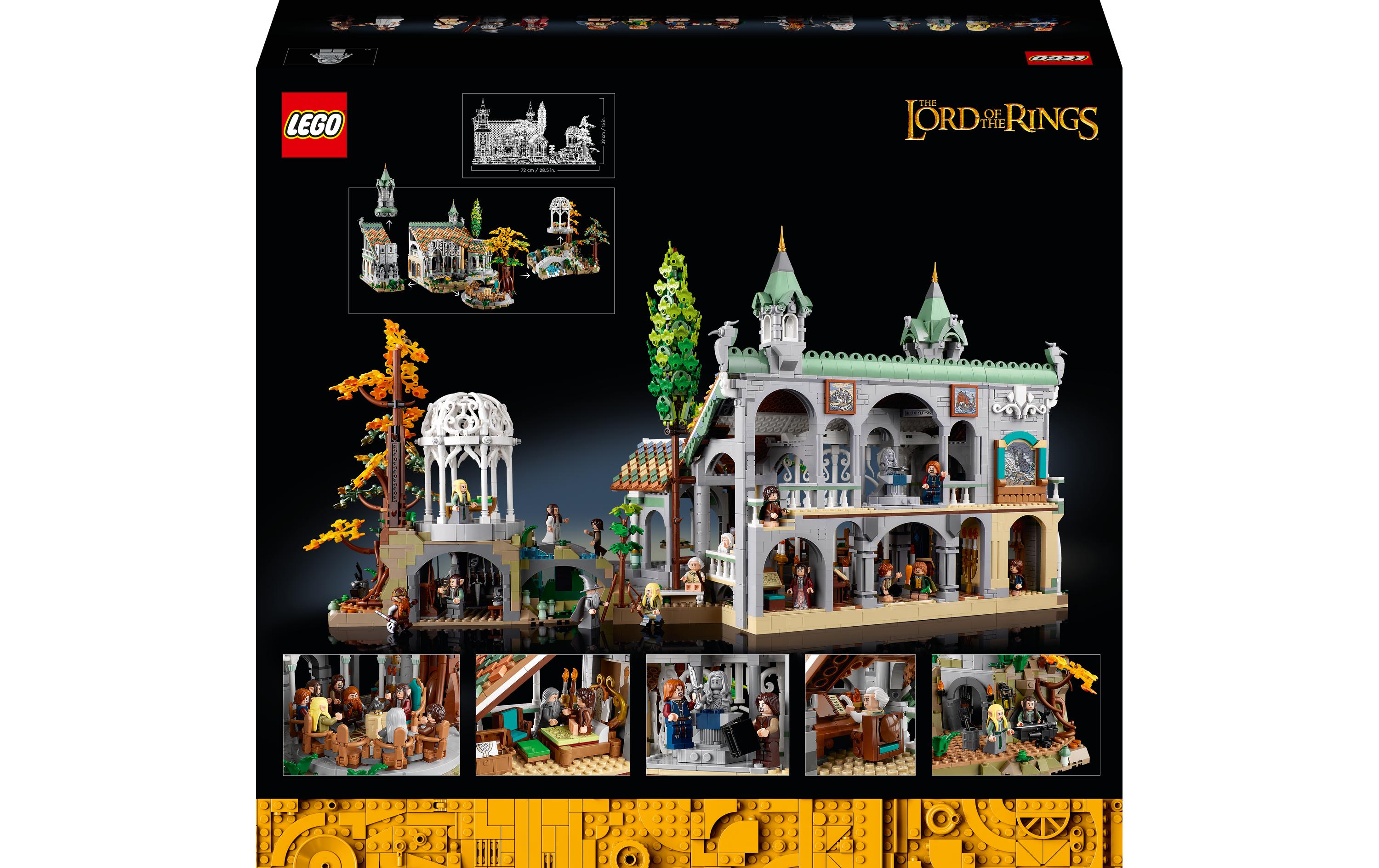 Der Herr der Ringe Bruchtal 10316<br>Grosses Lord of the Rings – Rivendell LEGO-Set