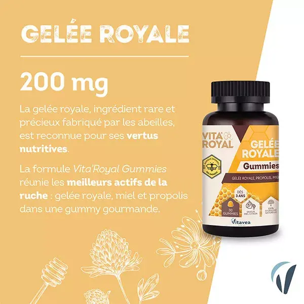 Vitavea Vita'Royal Geleia Real Imunidade Energia Vitalidade 30 gomas