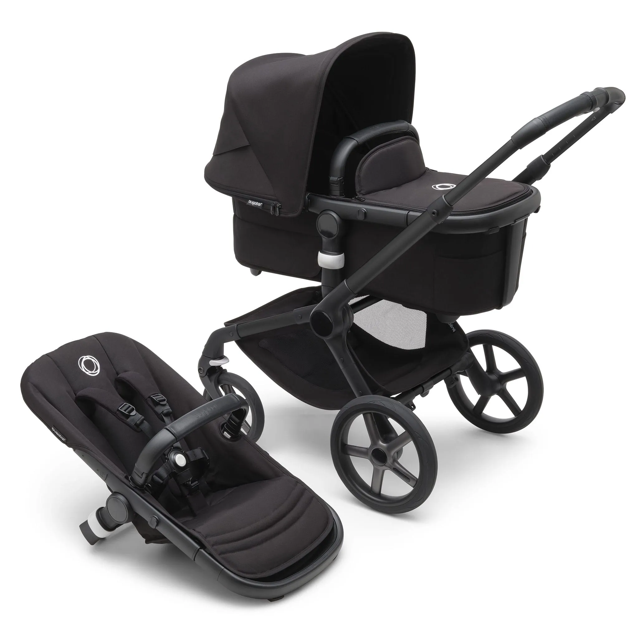 Bugaboo Poussette Fox5 - Noir  Midnight Noir  Midnight Noir