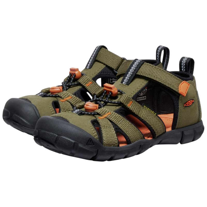 Sandalen Seacamp II CNX dark olive/gold flame
