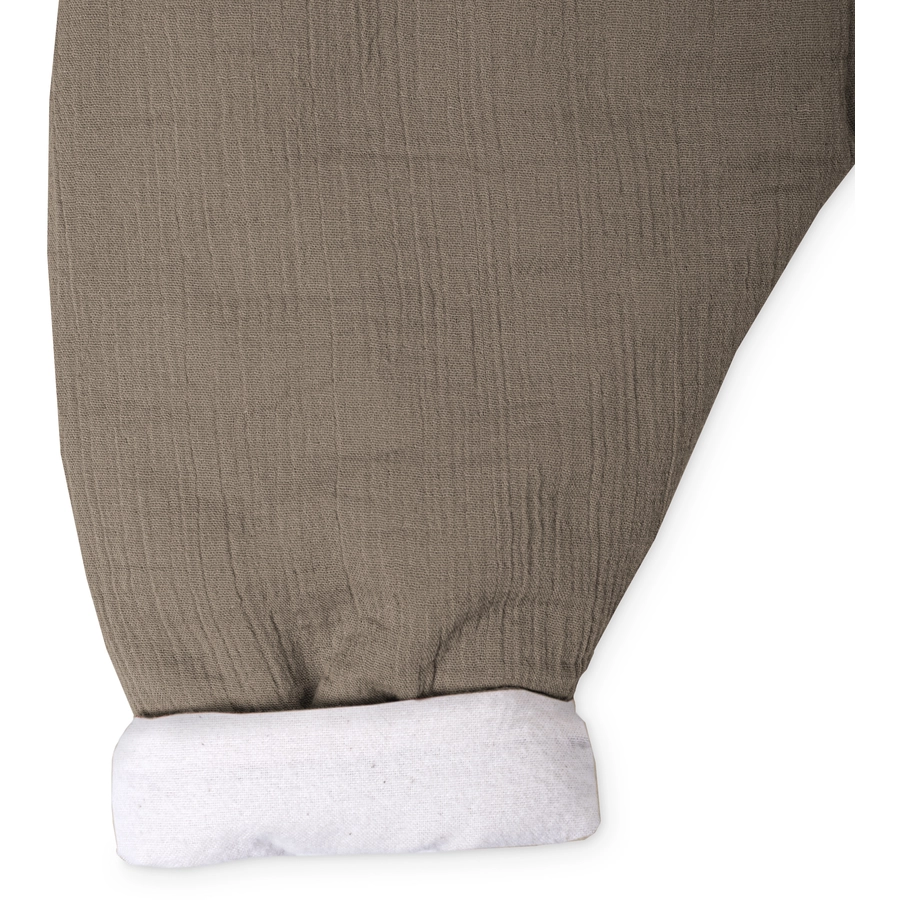 JULIUS ZÖLLNER Jumper Musselin gefüttert nougat
