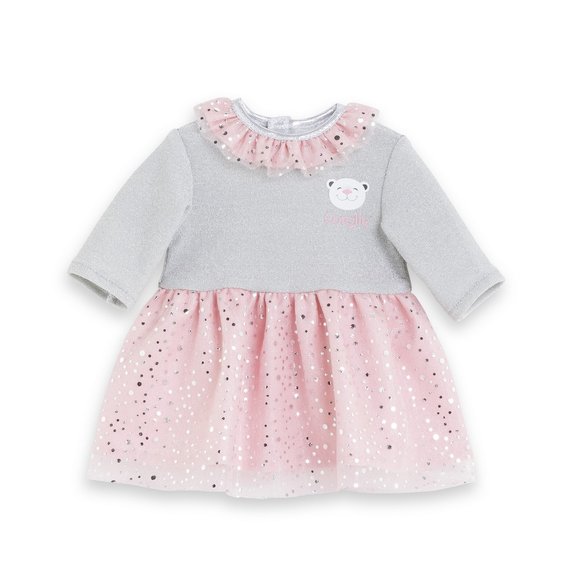 Robe soir de fête pour poupon 30 cm