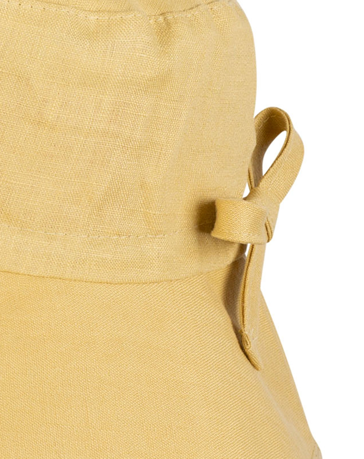 Leinen-Schlapphut TERRA in banana cream