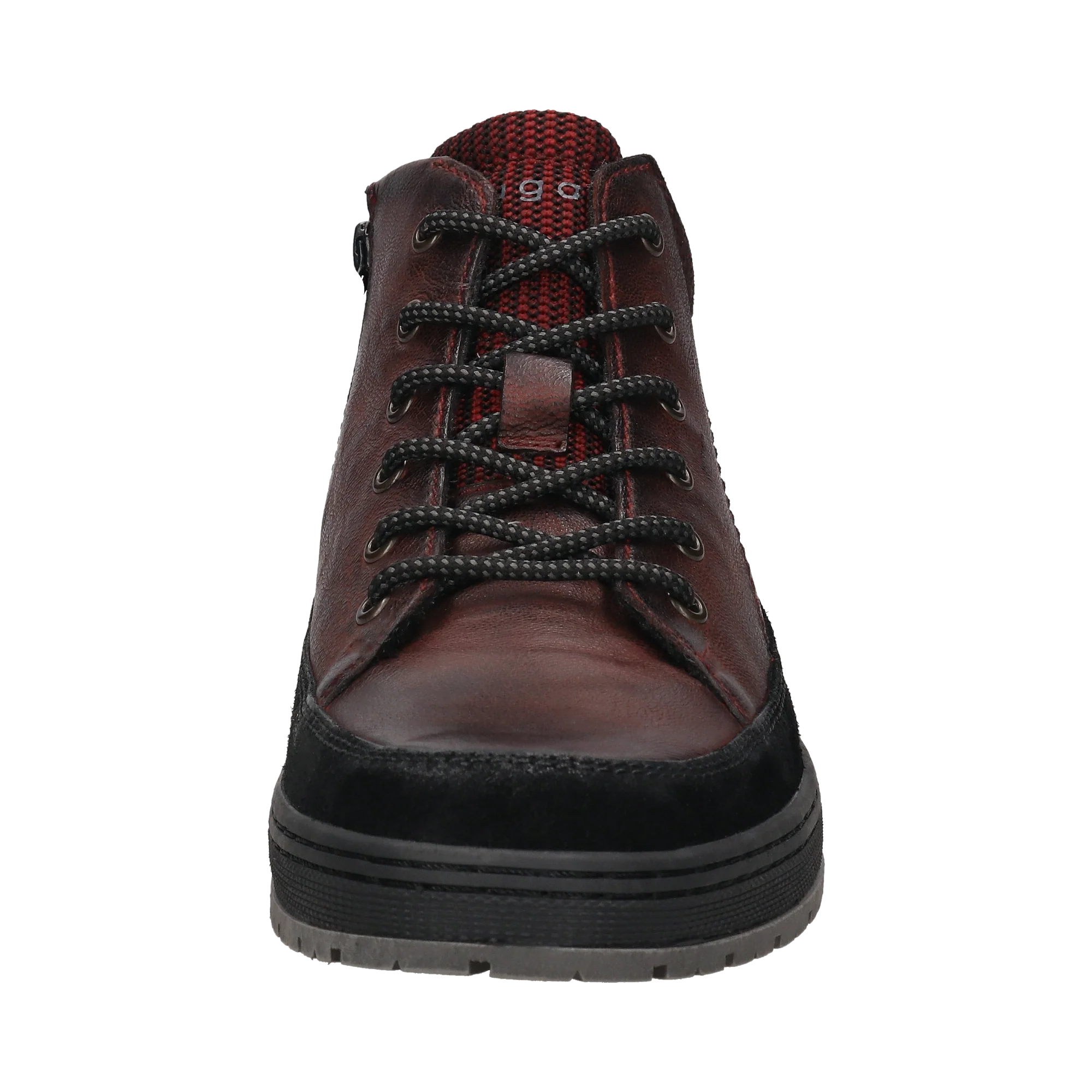 Stiefel dunkelrot