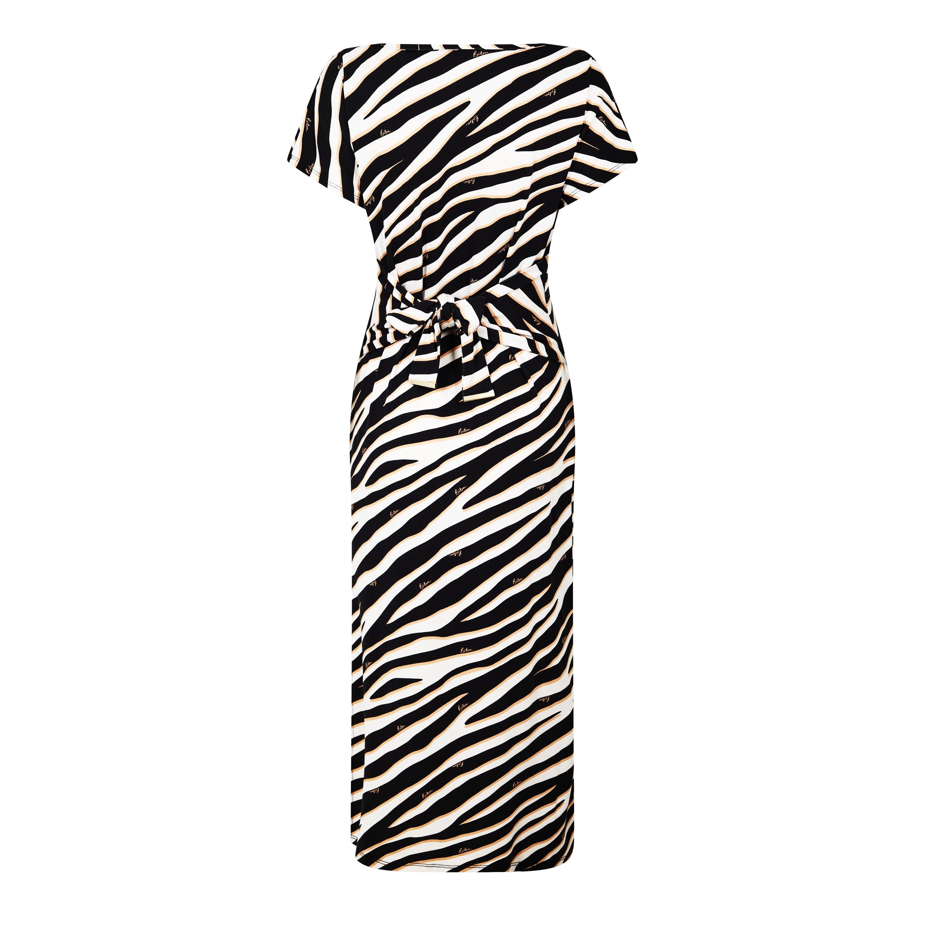 Biba Tie Front Jersey Dress