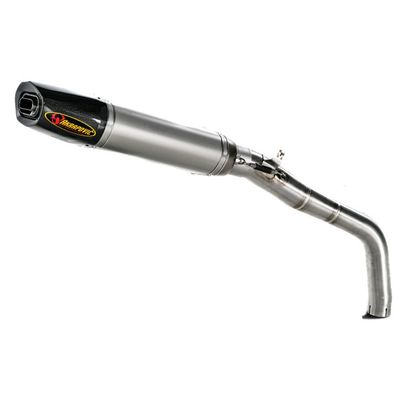 Silencieux Akrapovic Titane embout carbone