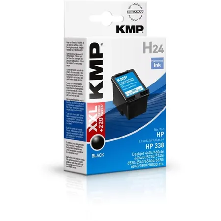 KMP Tinte H24, Farbe: black, Inhalt: 18 ml