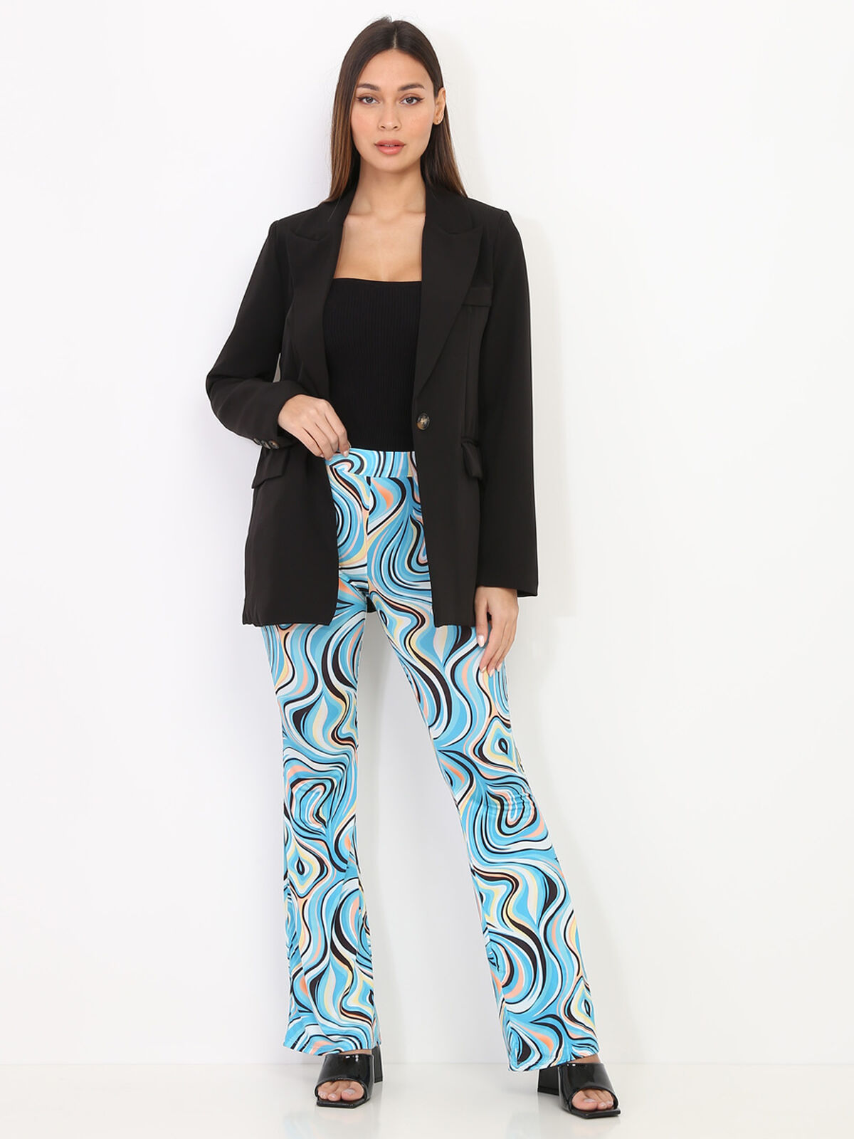 Veste blazer oversize- Noir