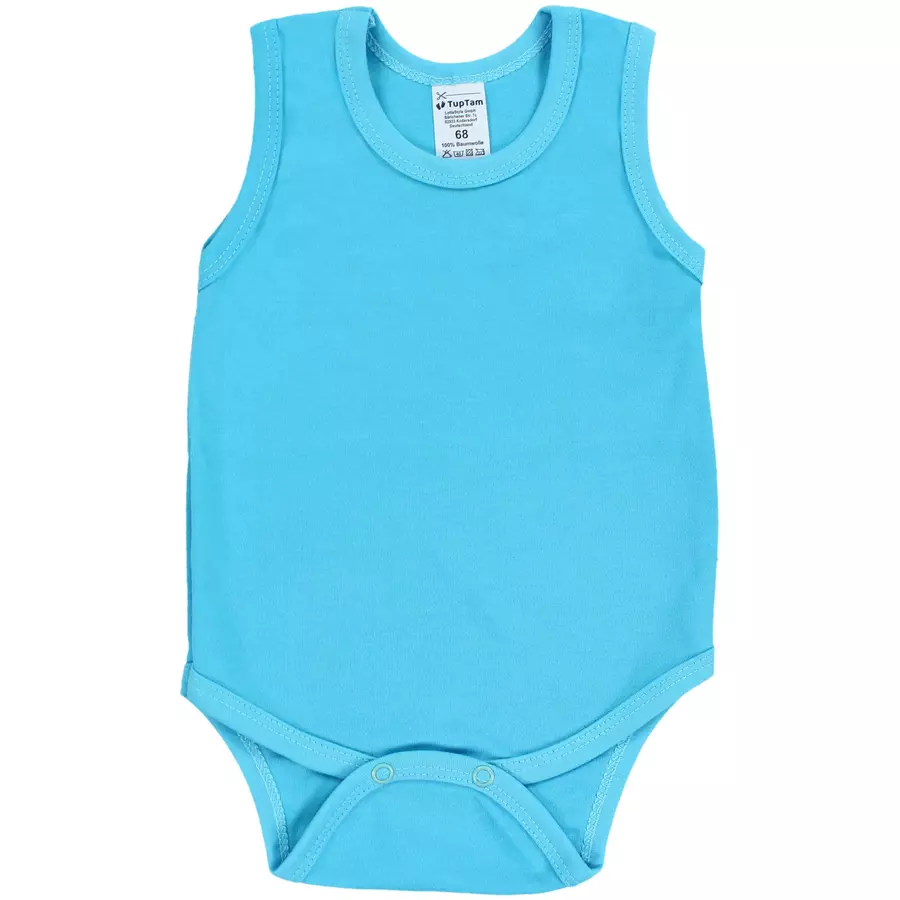 TupTam Baby Jungen Achselbody 5er Pack blaugrün