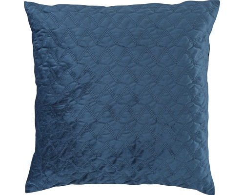 Velvet Dream 01 Uni donkerblauw kussenhoes 50x50 cm