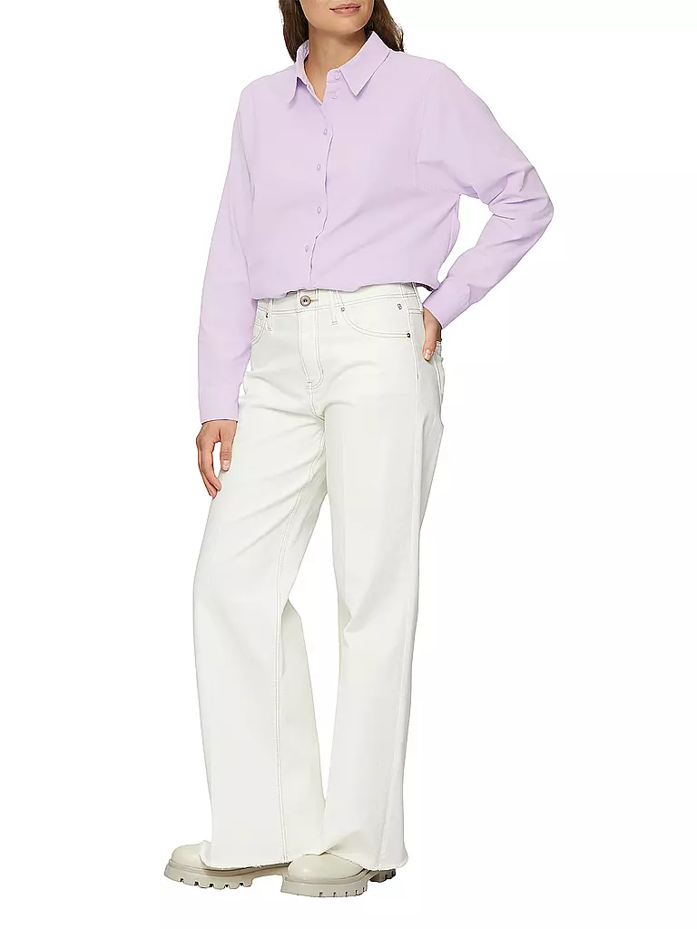 S.OLIVER Cordbluse rosa