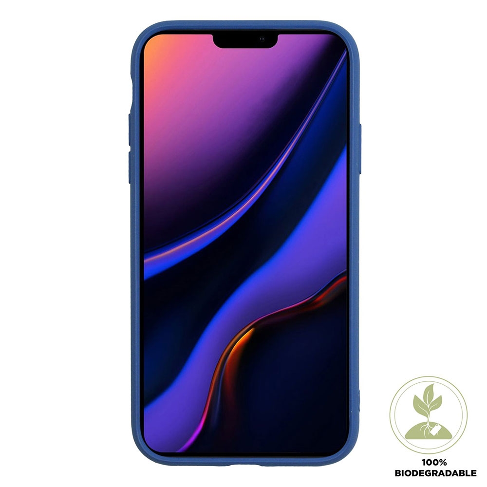 iPhone 11 Pro / iPhone Xs / X Bio Schutzhülle Back-Cover Eco Friendly Nachhaltig Kompostierbar (UUIPDFHS101) (Bulk) - Blau